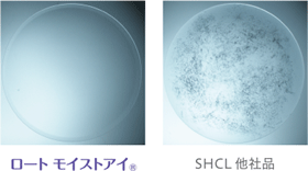 ロート モイストアイとSHCL他社品の比較