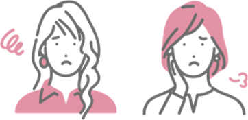 悩んでいる女性