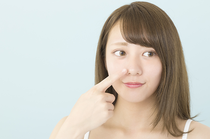 ＜部位別＞黒ずみ（角栓）が起こりやすい部位