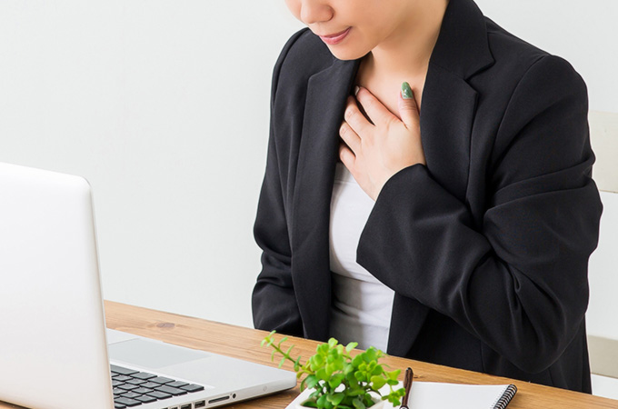 逆流性食道炎の症状