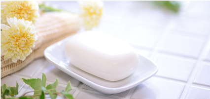 爽やかなせっけんの香り