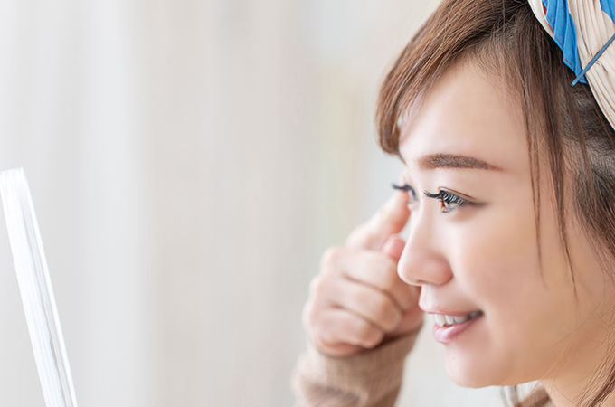 乱視セルフチェック