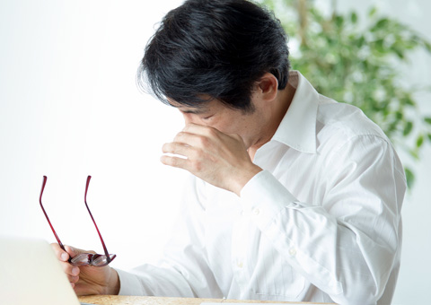 目の異物感・ゴロゴロする