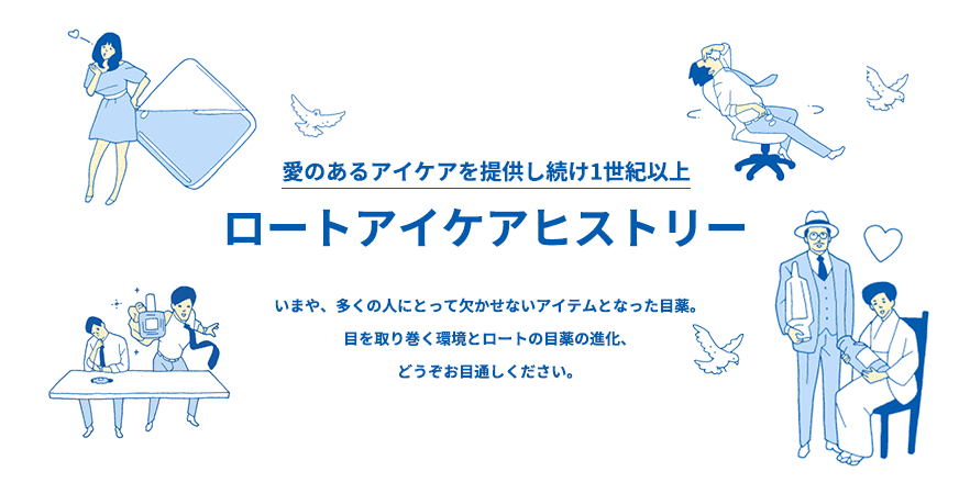 ロートアイケアヒストリー