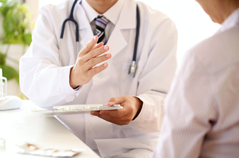 医療機関に相談する