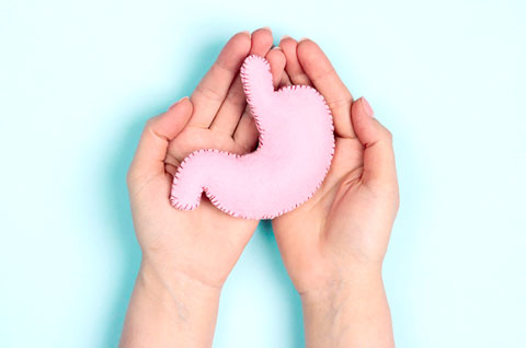 胃酸を抑えて胃を守る