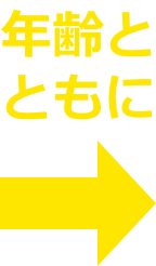 年齢とともに