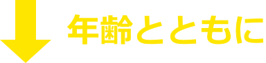 年齢とともに