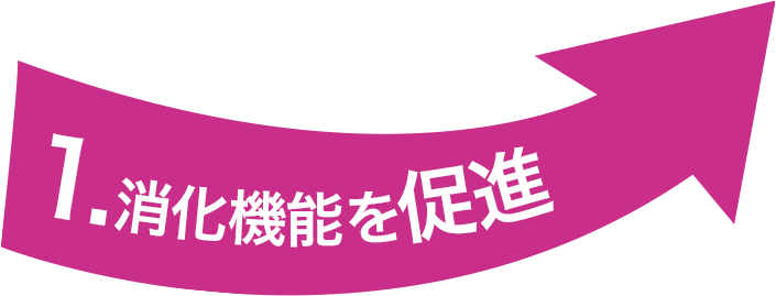 1.消化機能を促進