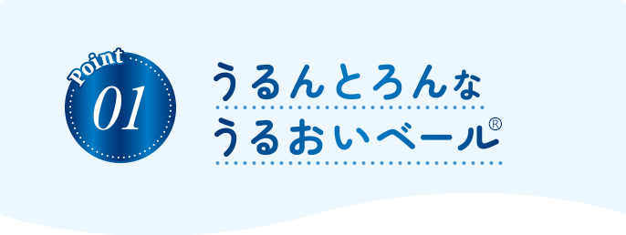 Point01 うるんとろんなうるおいベール&reg;