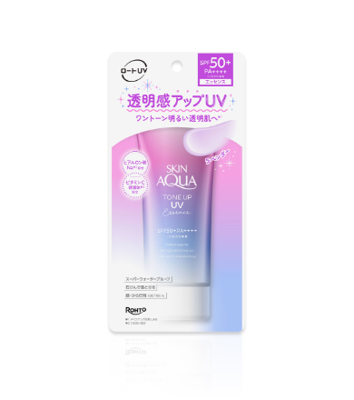 SKIN AQUA的防曬飾底乳系列