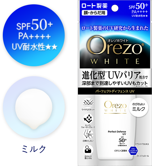 オレゾホワイト パーフェクトディフェンスUV