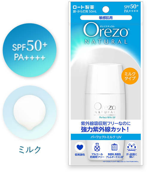 オレゾナチュラル パーフェクトミルクUV