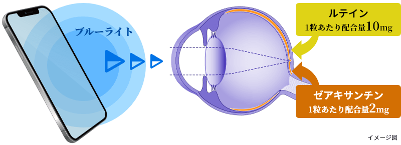 ブルーライトから目を守る