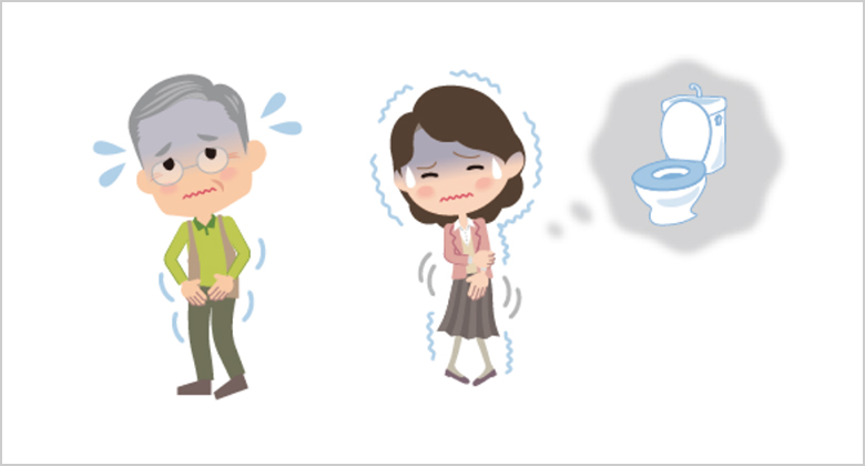 「トイレが近い」「回数が多い」と自覚すれば頻尿といえます