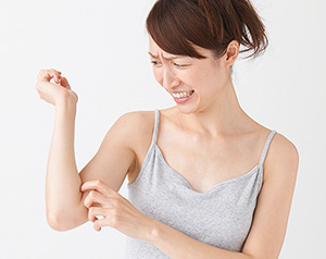 蕁麻疹の主な症状・種類