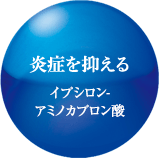 炎症を抑える イプシロン-アミノカプロン酸